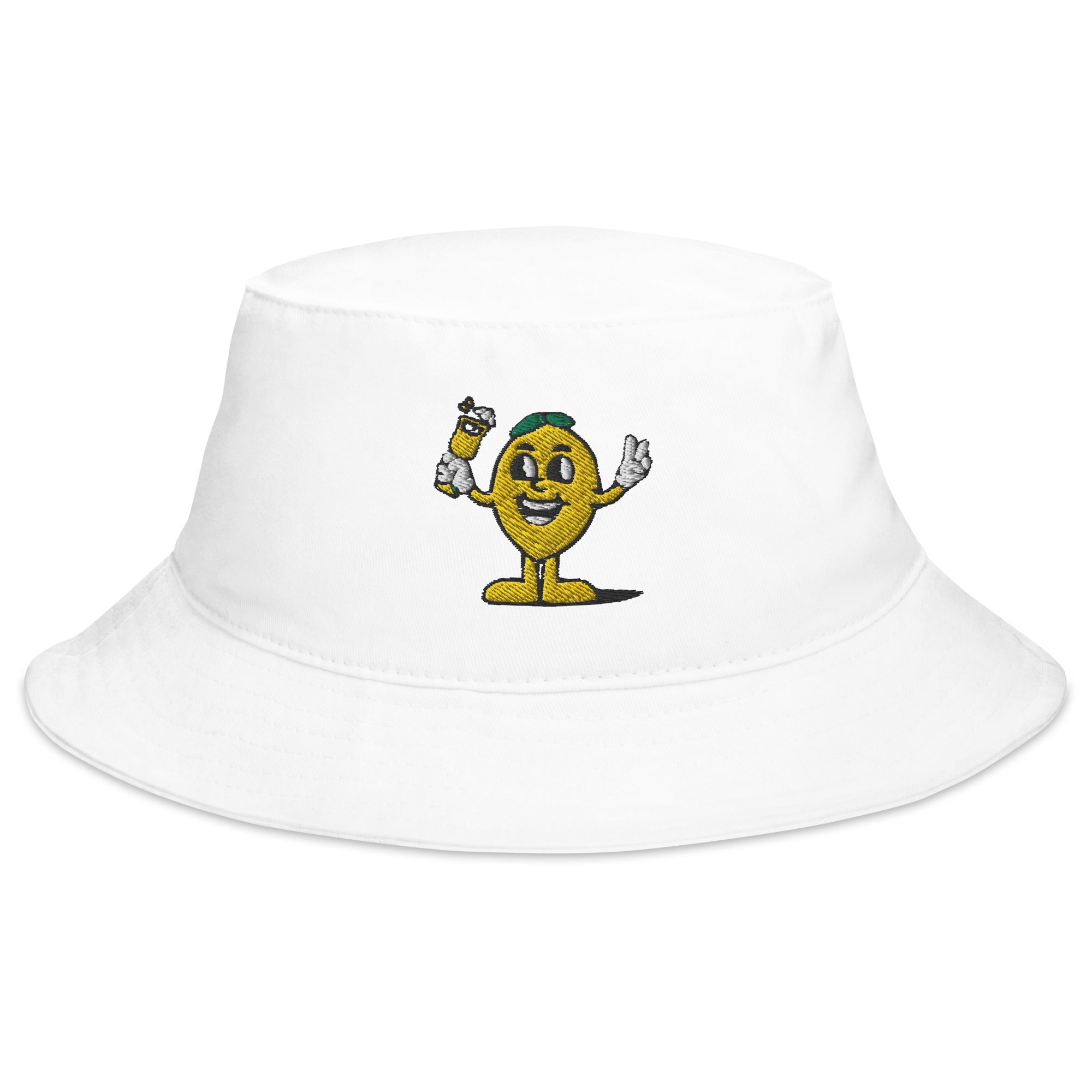 Bucket Hat - White – Lemon Daddy